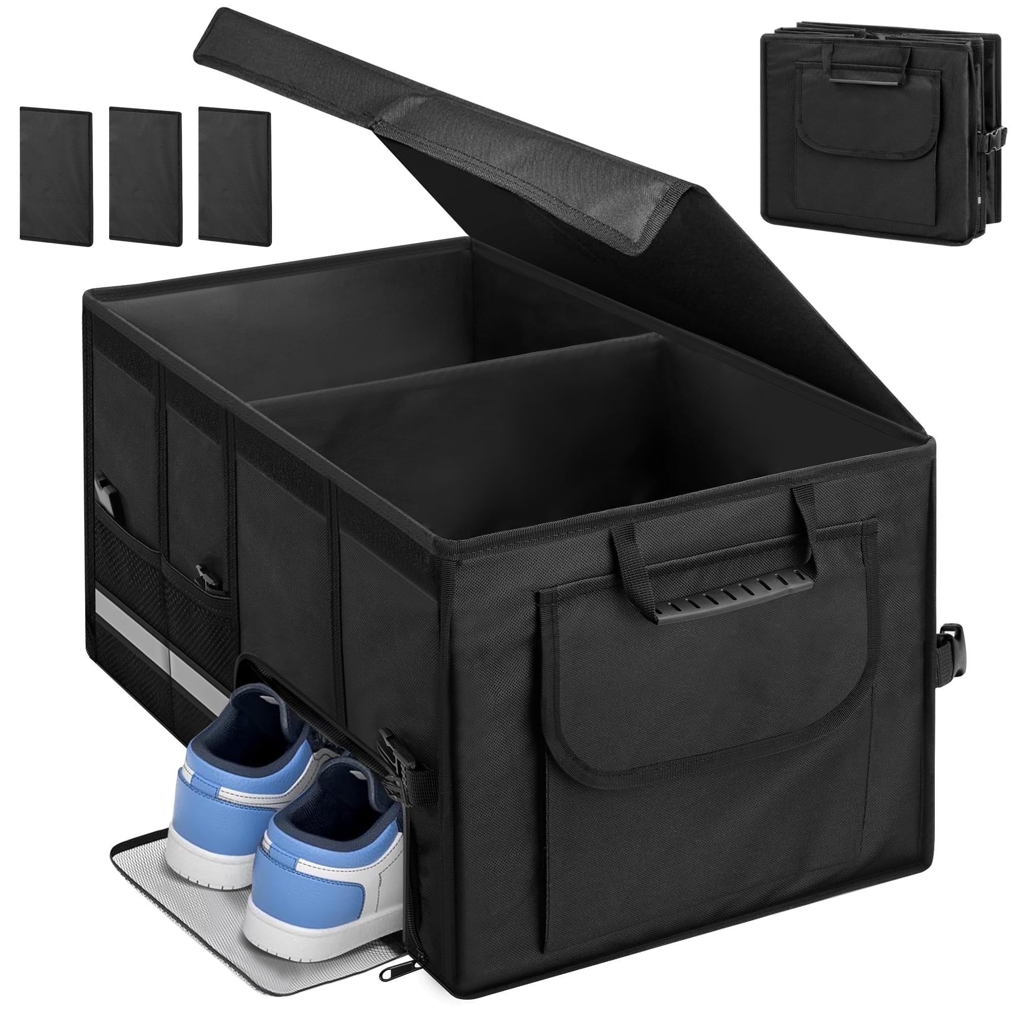 Women'S Jeep Bags - 72L Large‑Capacity Collapsible Car Trunk Organizer