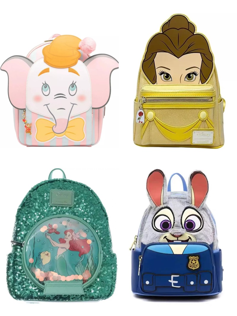 Women Bags Daily Use - New Pink Faux Leather Mini Backpack