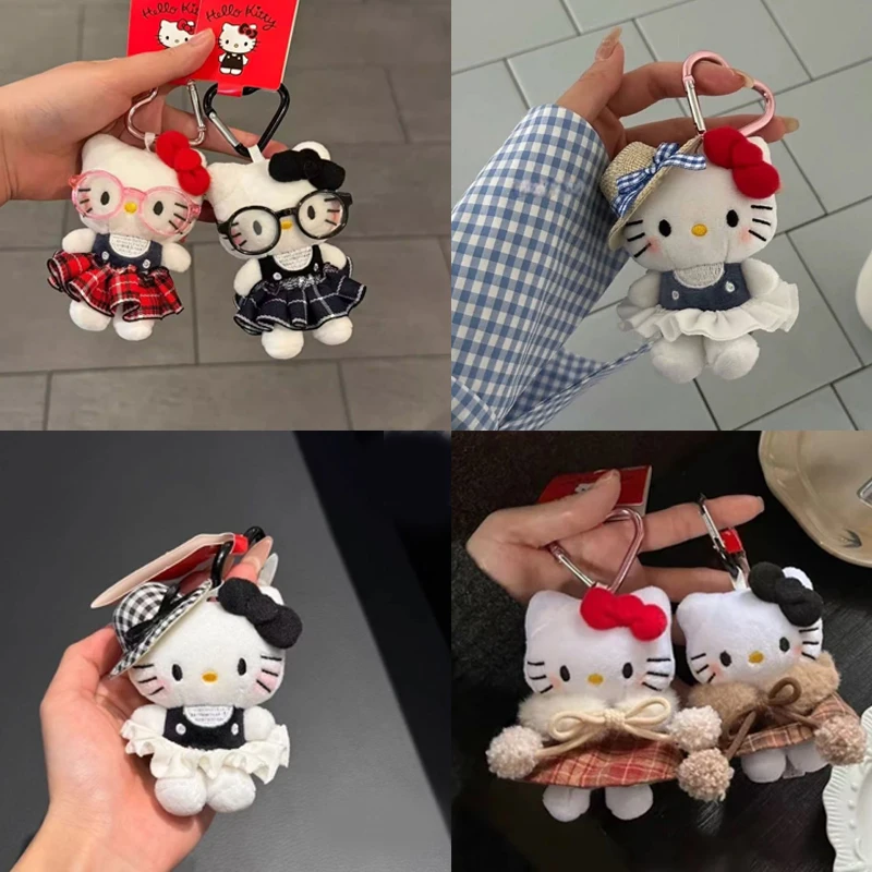 Women Bags Daily Use - Anime Hello Kitty Plush Coat Cloak