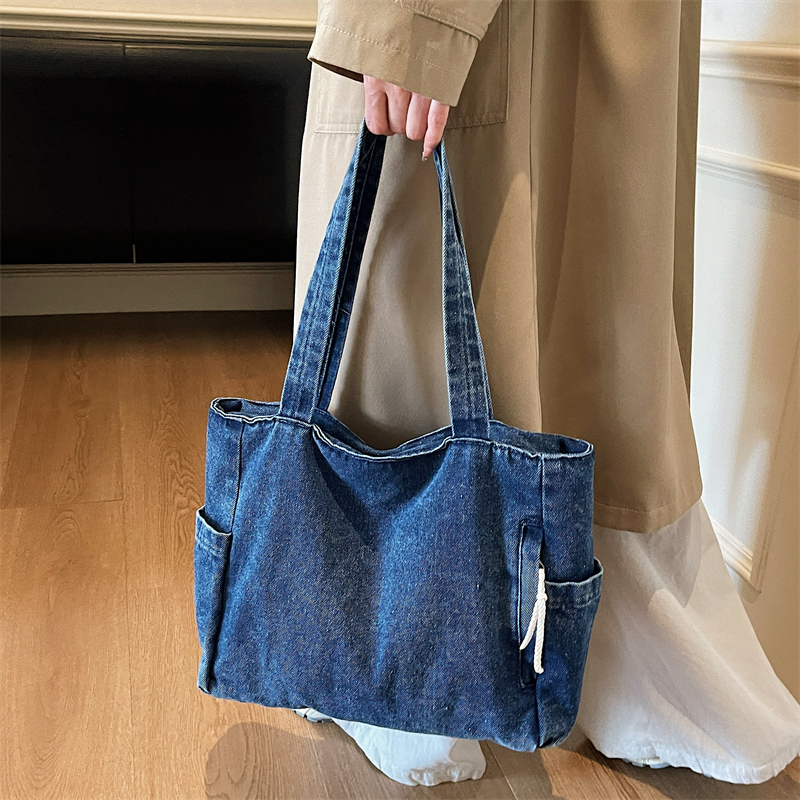 Women Bags Jeans - New Washed Denim Casual Women Shoulder