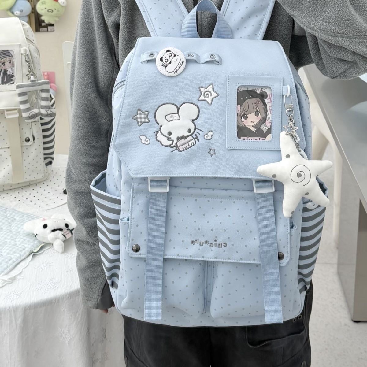 Women'S Japanese Bags - Girl Cute Cartoon Japanese Ancient School