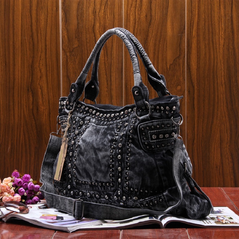 Women Bags Jeans - New Vintage Denim Jeans Women Bag