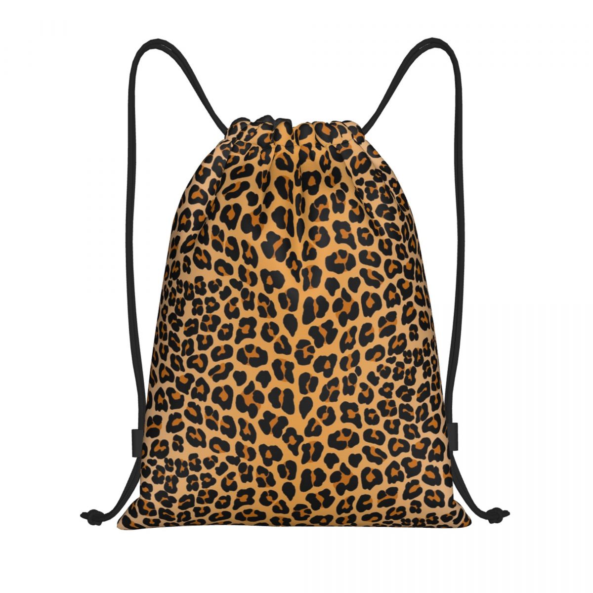 Custom Leopard Print Drawstrin - Women'S Yoga Bags recension och pris