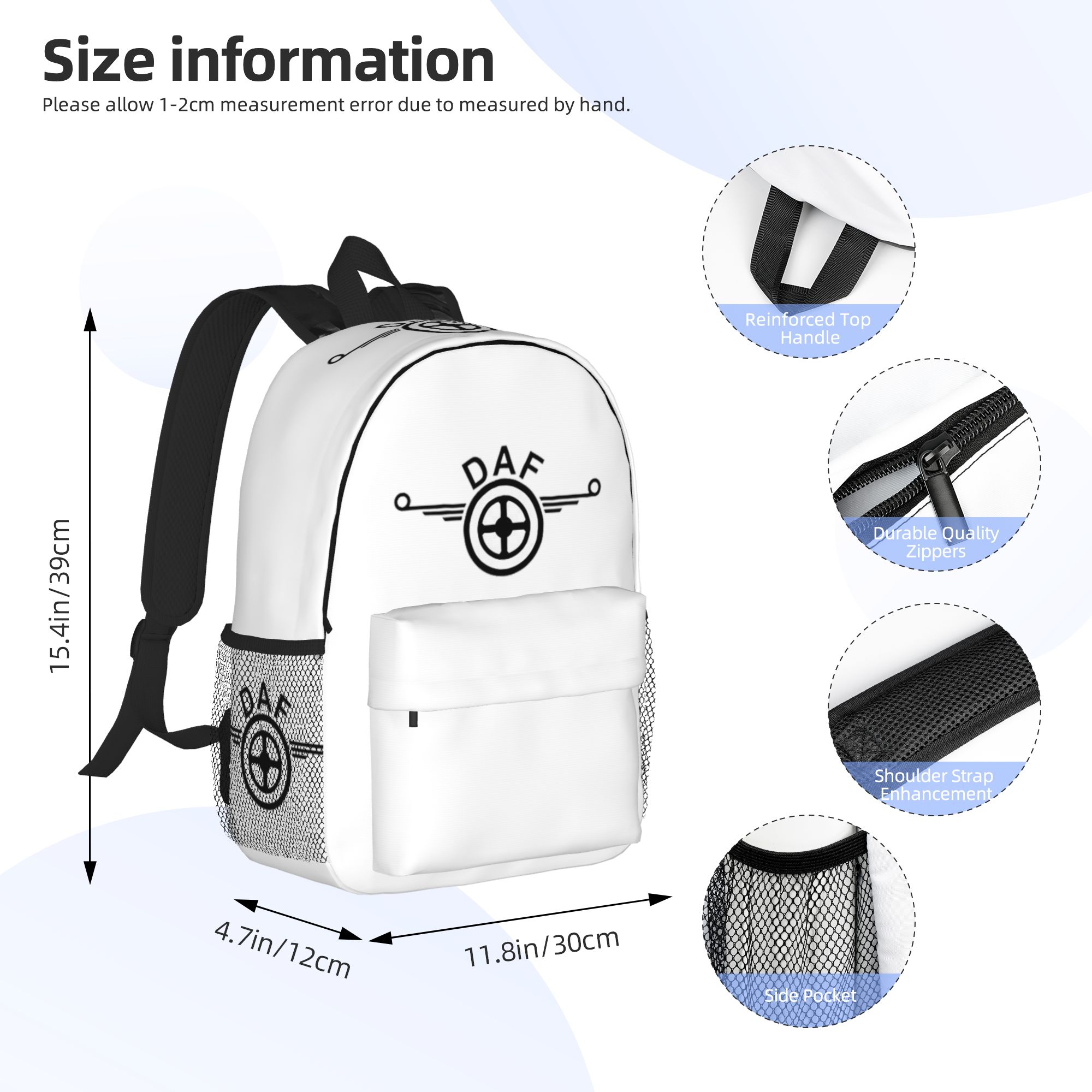 Daf Truck logo Vector design B - Women Bags Vector recension och pris