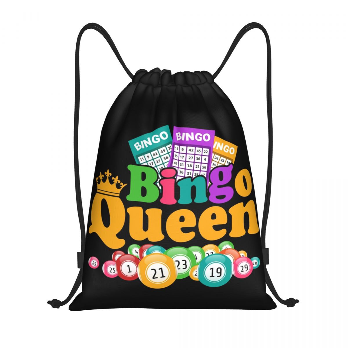 Custom Bingo Queen Game Lover  - Women'S Yoga Bags recension och pris