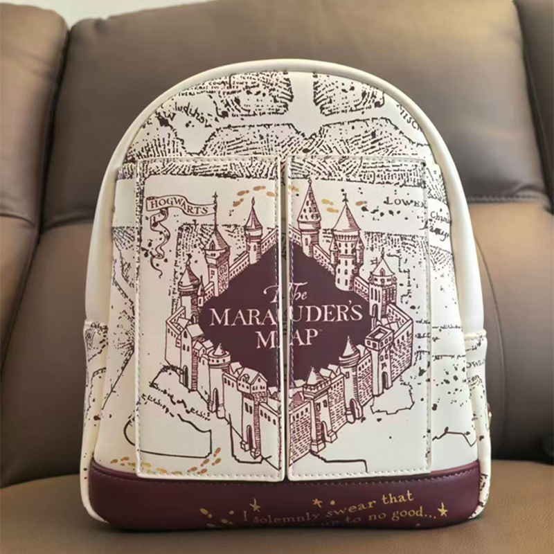 Harry Potter Map Printed Cospl - Women Bags Purses recension och pris
