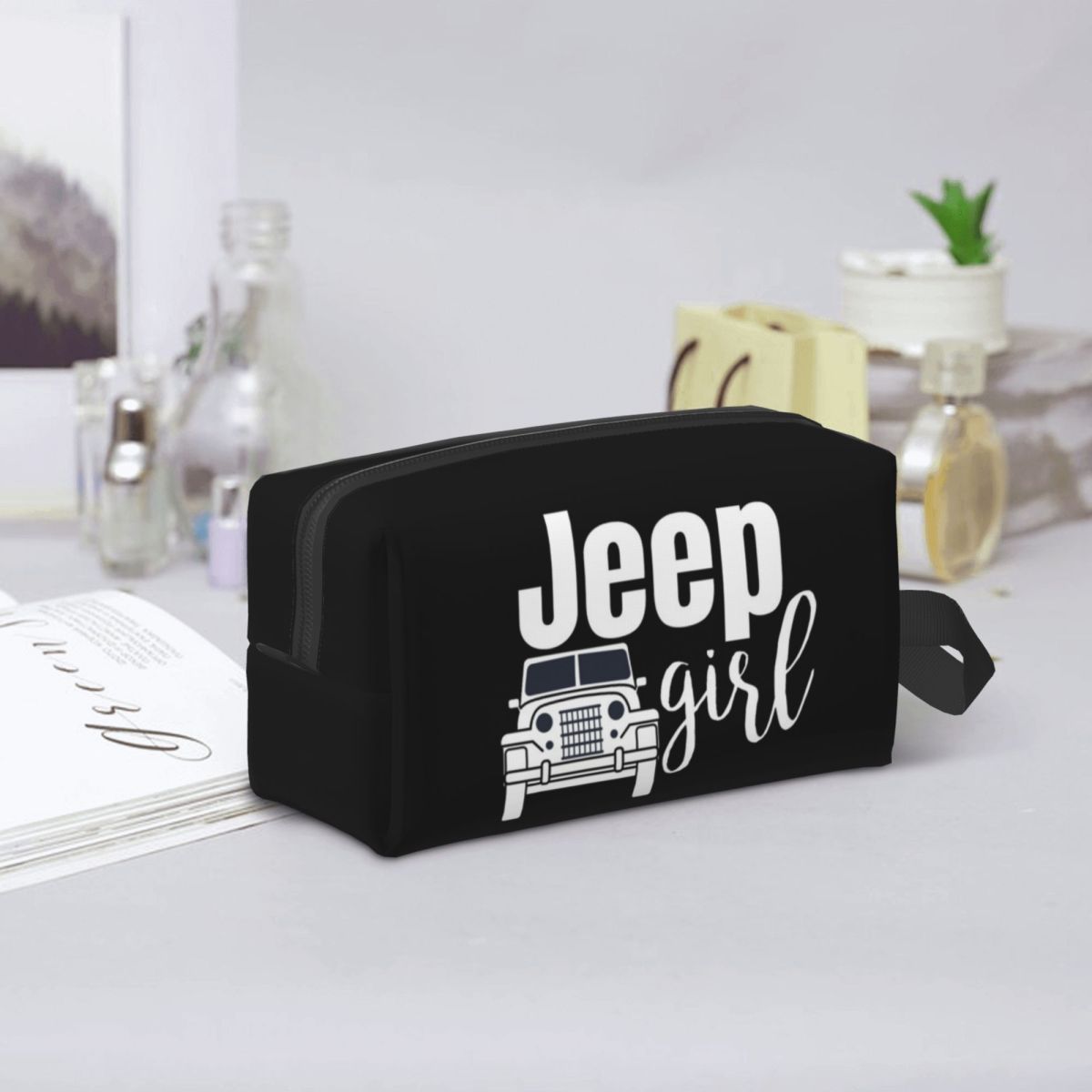 Jeep Girl Makeup Bag Cosmetic  - Women'S Jeep Bags recension och pris