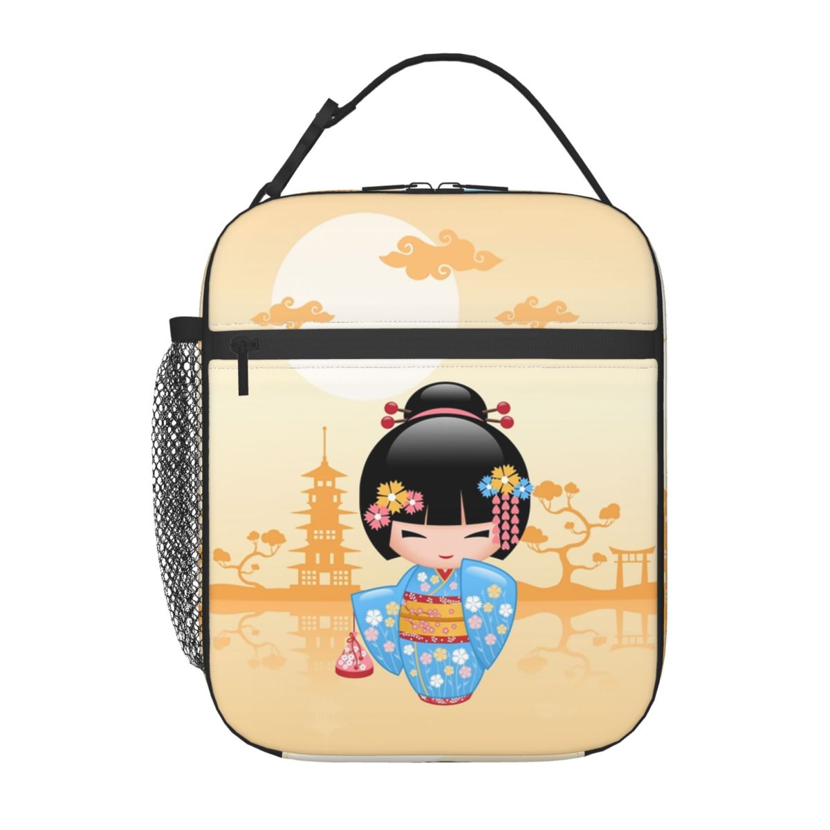 Japanese Maiko Kokeshi Doll In - Women Bags Vector recension och pris