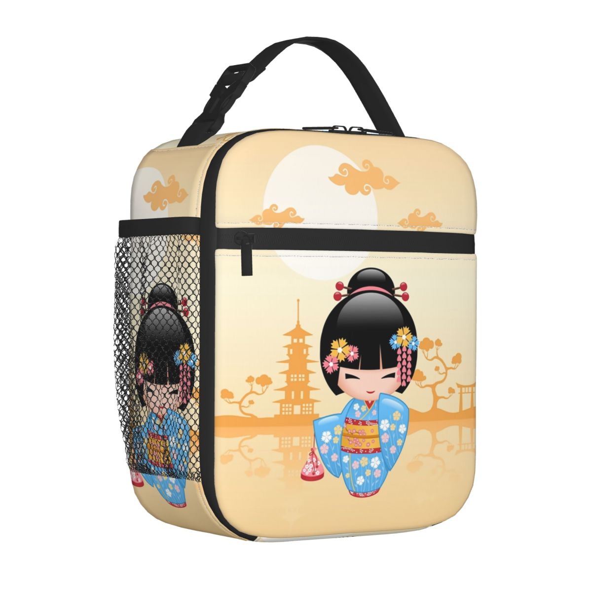 Japanese Maiko Kokeshi Doll In - Women Bags Vector recension och pris