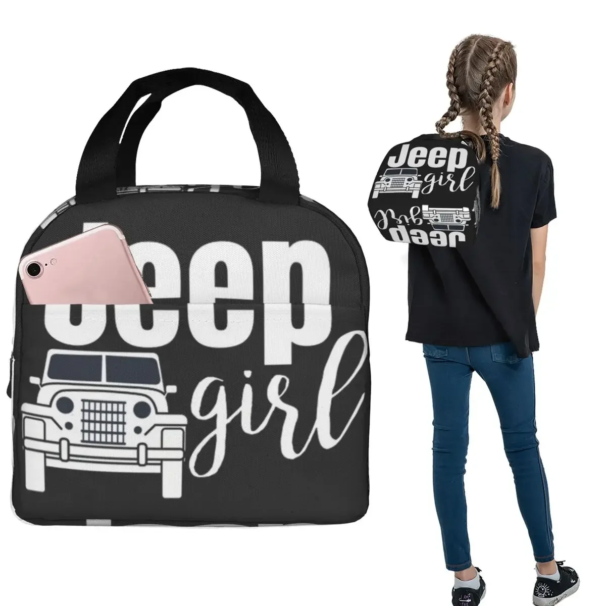 Jeep Girl Insulated Lunch Bag  - Women'S Jeep Bags recension och pris