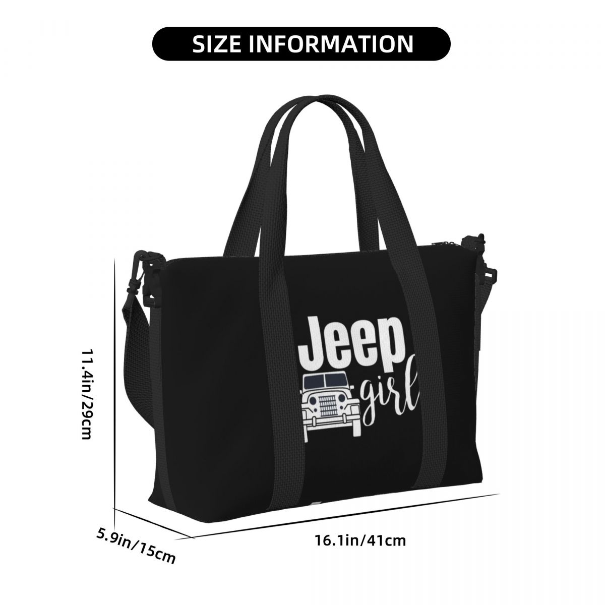 J-Jeep-S Girl Beach Travel Bag - Women'S Jeep Bags recension och pris