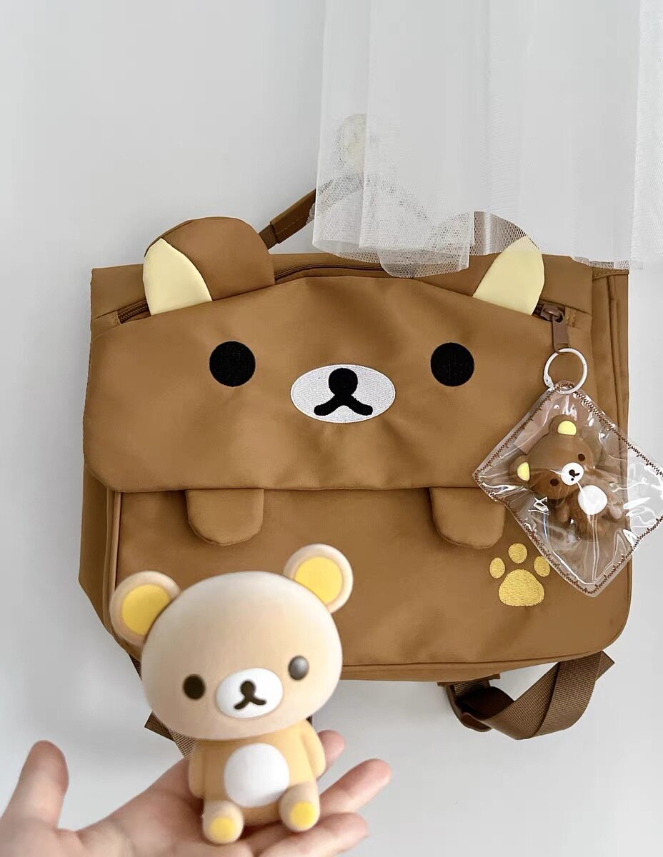 Cartoon Bear Backpack Japanese - Women'S Japanese Bags recension och pris