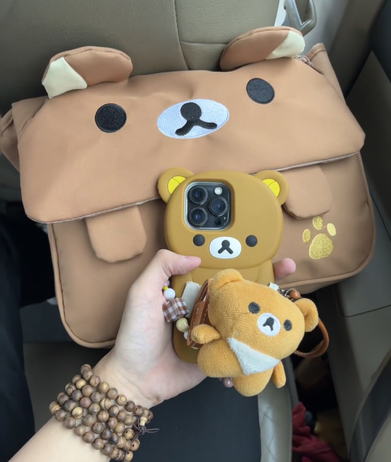 Cartoon Bear Backpack Japanese - Women'S Japanese Bags recension och pris