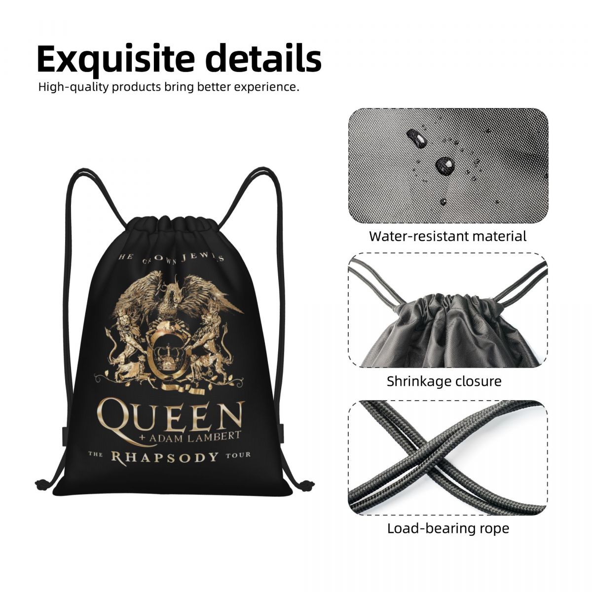 Custom Freddie Mercury Crown D - Women'S Yoga Bags recension och pris