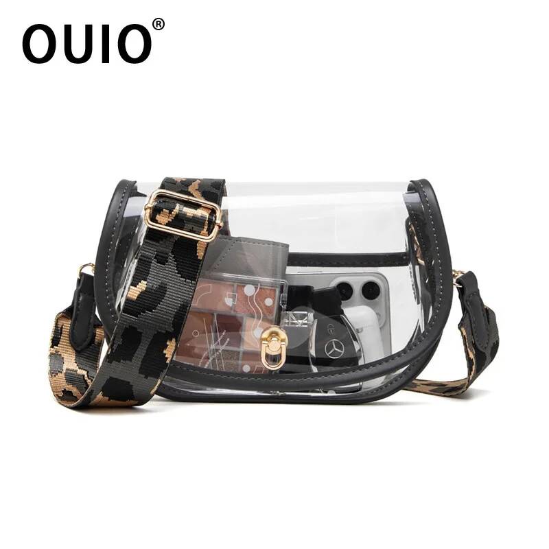 OUIO Phone Pouch Fashion Clear - Women Bags Purses recension och pris