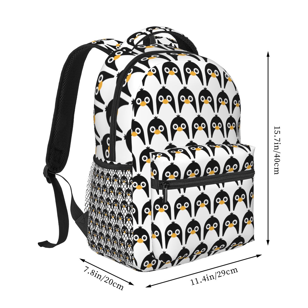 Cute Vector Penguin Backpack S - Women Bags Vector recension och pris