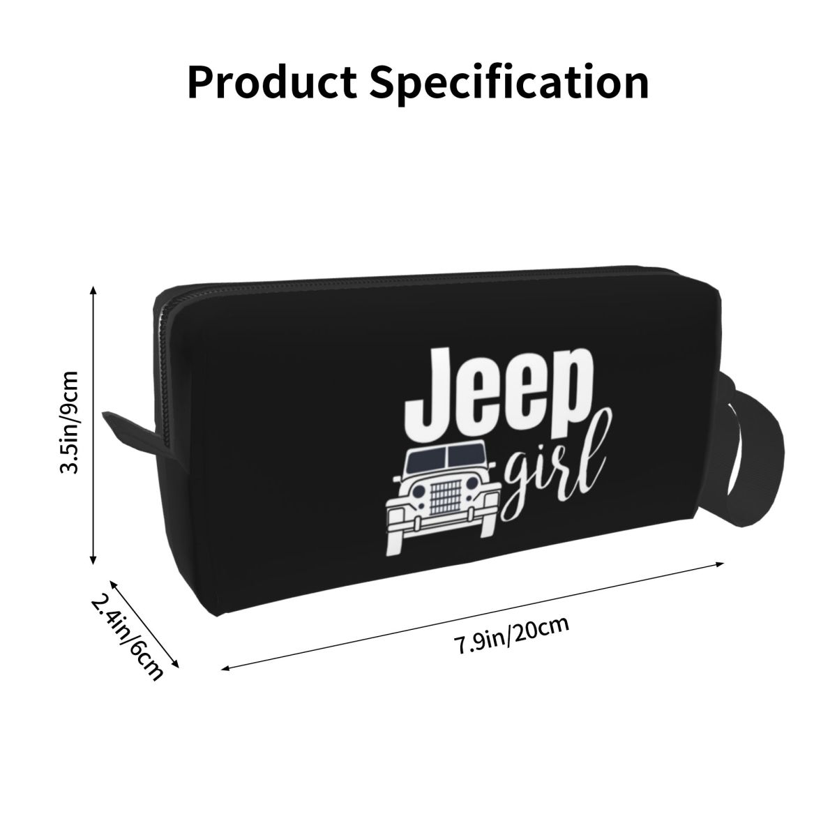 Jeep Girl Makeup Bag Cosmetic  - Women'S Jeep Bags recension och pris