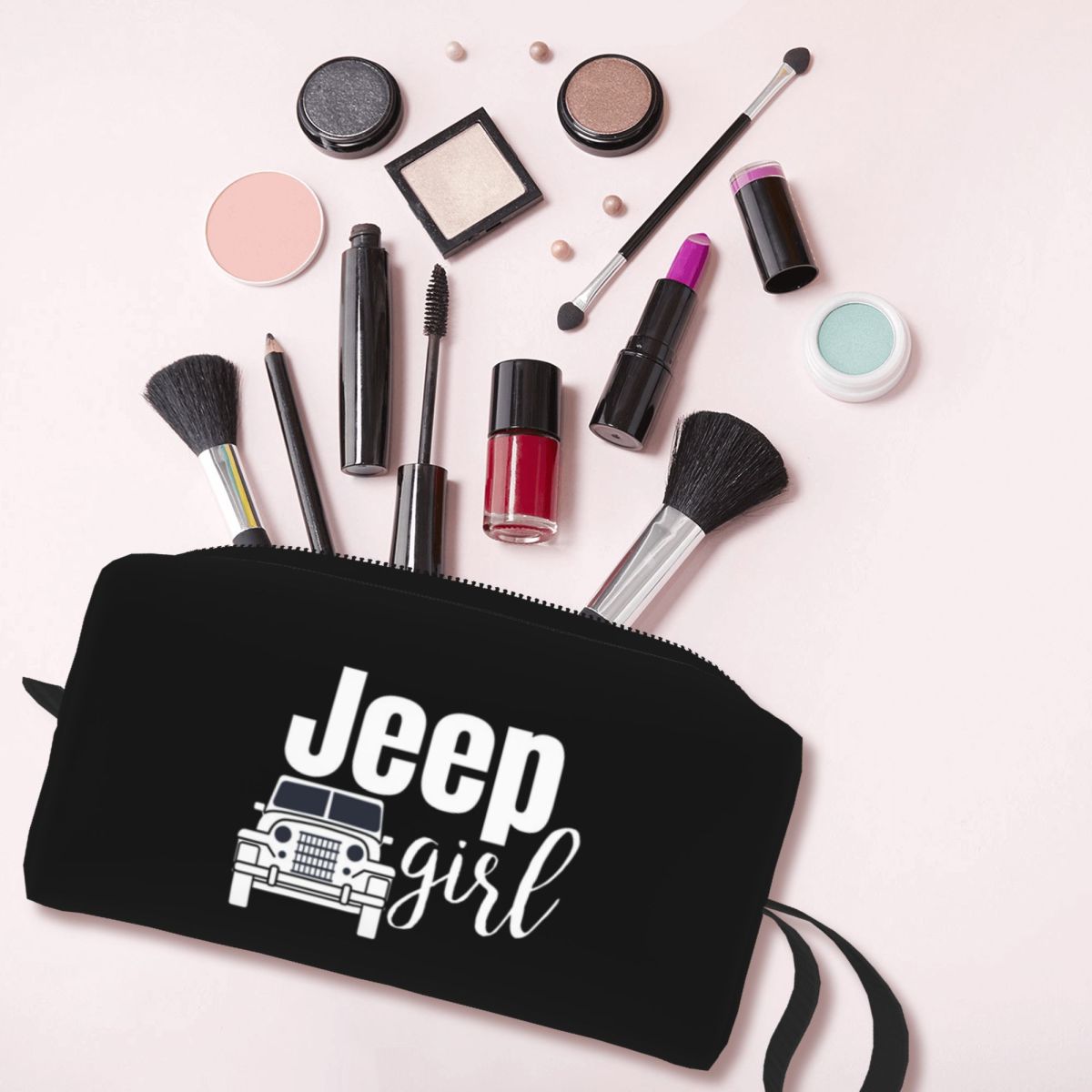 Jeep Girl Makeup Bag Cosmetic  - Women'S Jeep Bags recension och pris