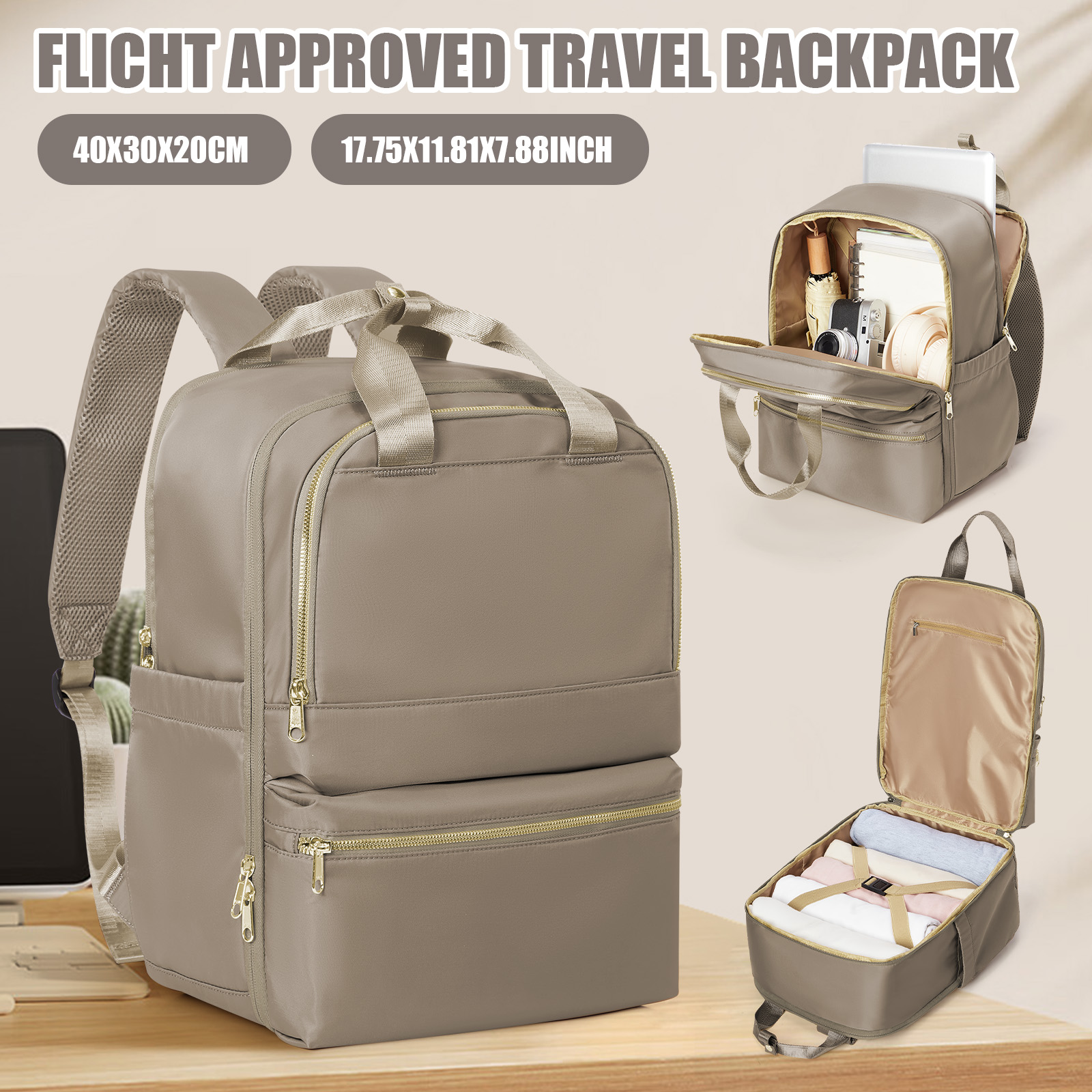 Ryanair 40x30x20 Travel Backpa - Women Bags Casual recension och pris