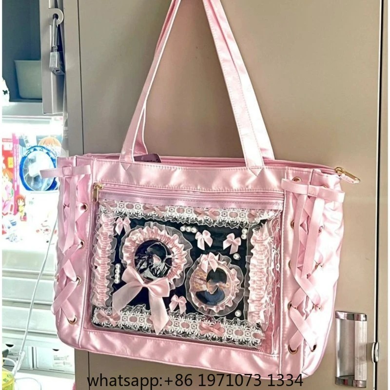 New  Sweet Lolita Pink Ita Bag - Women'S Japanese Bags recension och pris