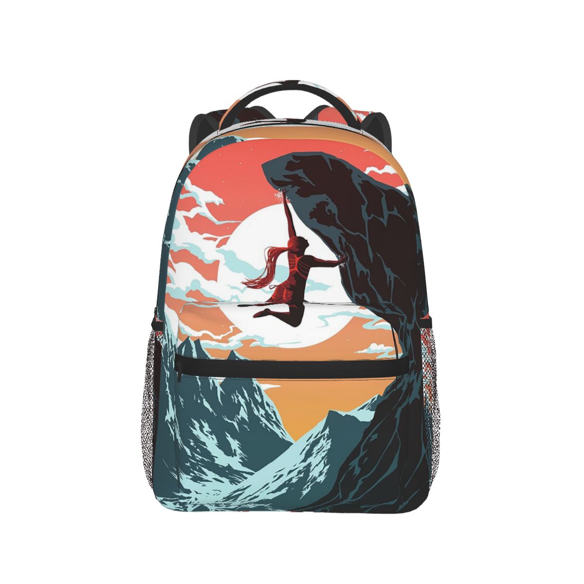 Climbing Girl Vector Art Backp - Women Bags Vector recension och pris