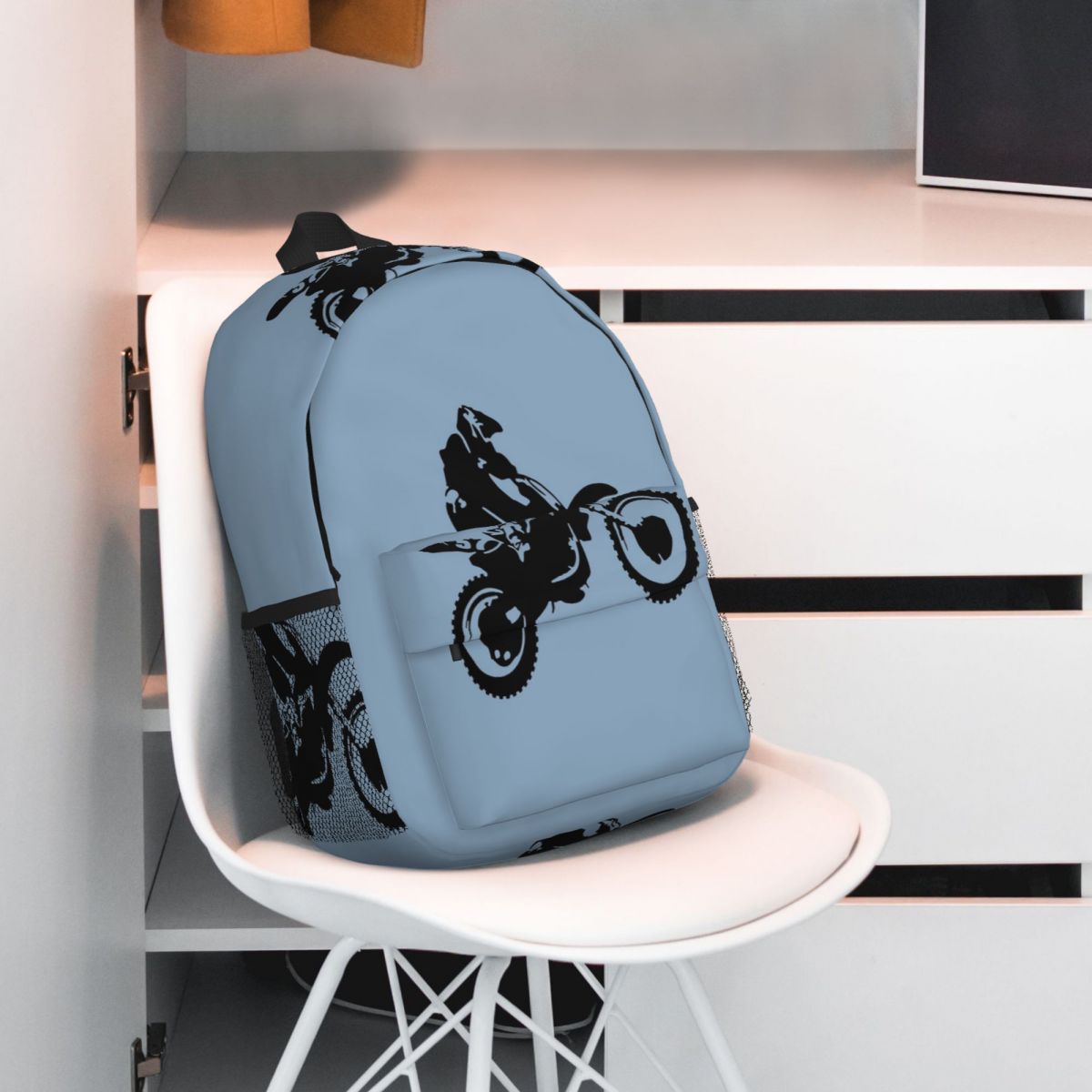 Moto X Dirt Bike Monotone Vect - Women Bags Vector recension och pris