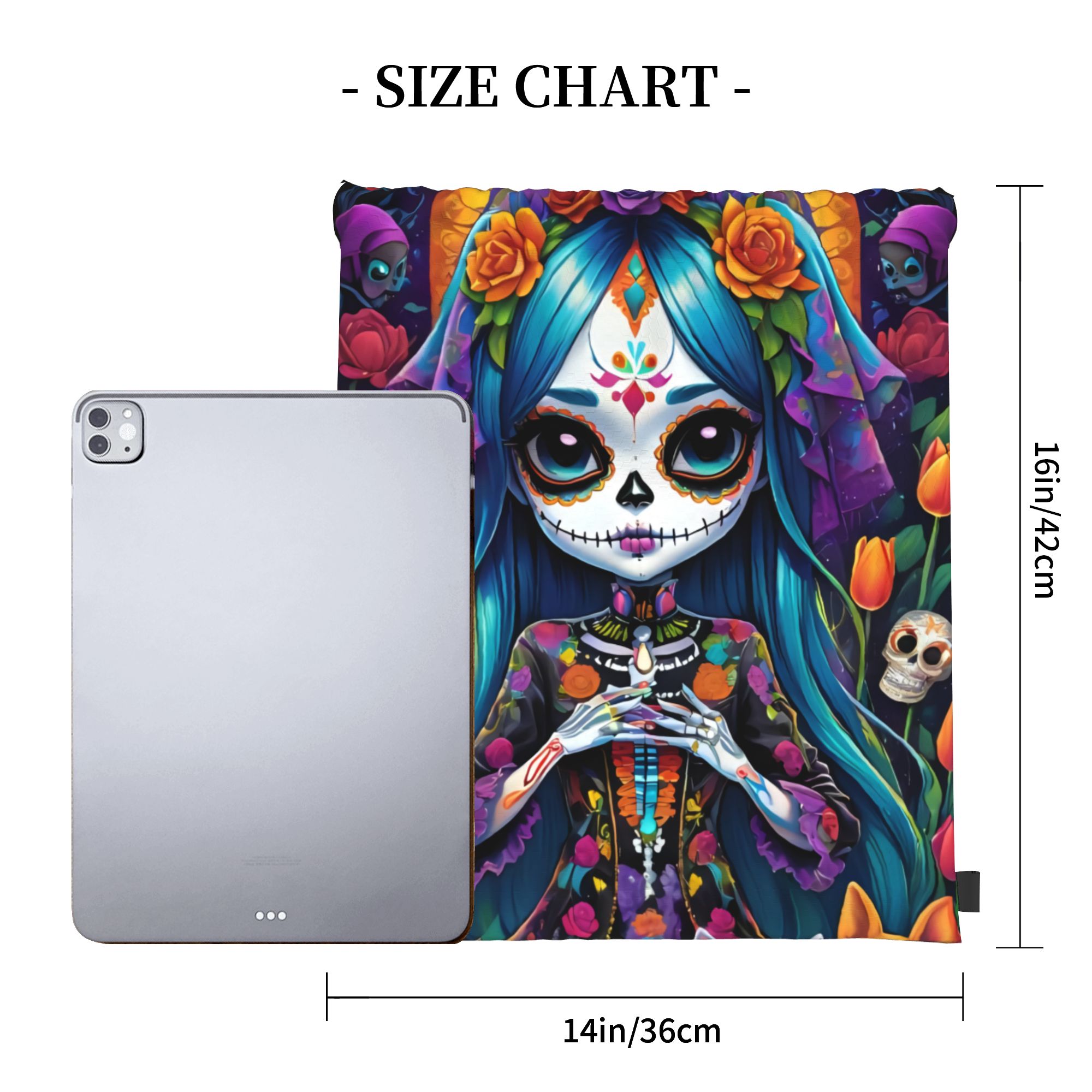 Custom Day of the Dead Gift Sk - Women'S Yoga Bags recension och pris