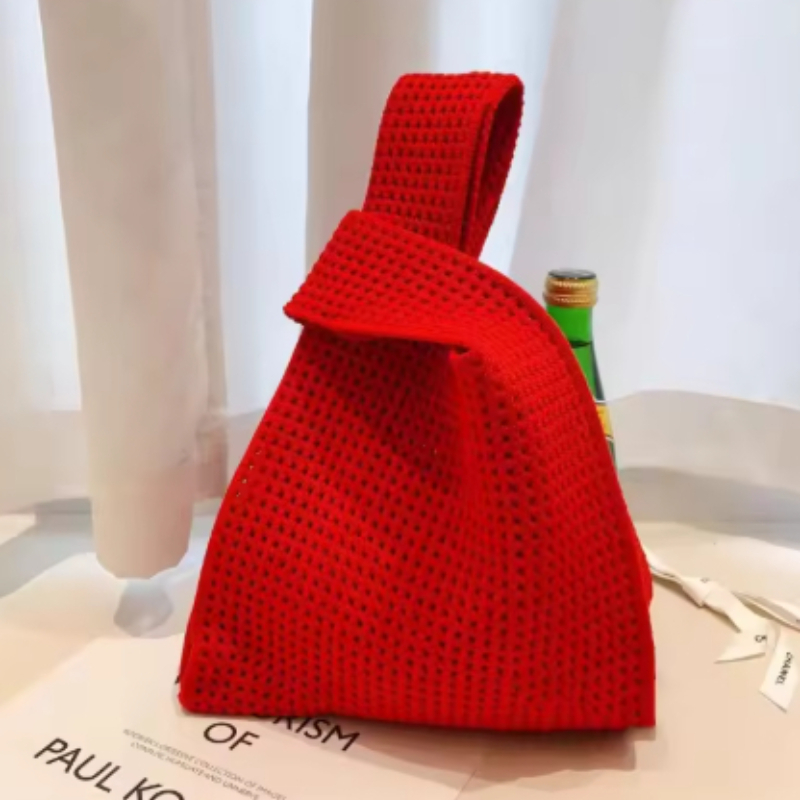 Women Beach Bag Hollow Knit Kn - Women Bags Casual recension och pris