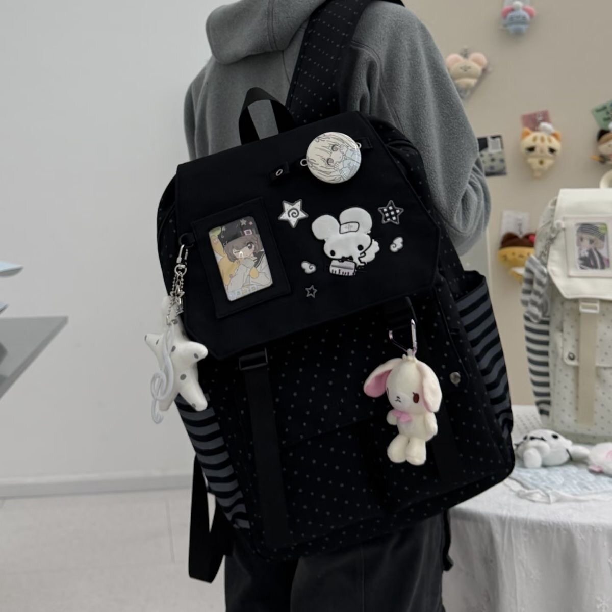 Girl Cute Cartoon Japanese Anc - Women'S Japanese Bags recension och pris