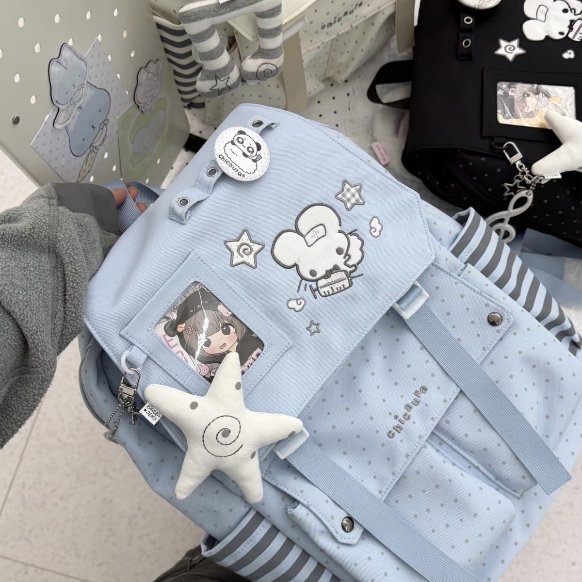 Girl Cute Cartoon Japanese Anc - Women'S Japanese Bags recension och pris