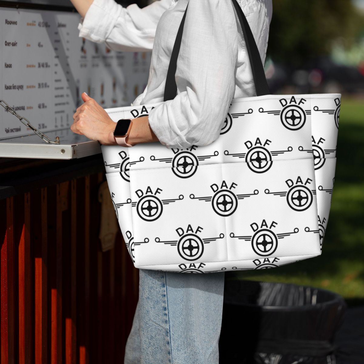 Daf Truck Logo Vector Design B - Women Bags Vector recension och pris