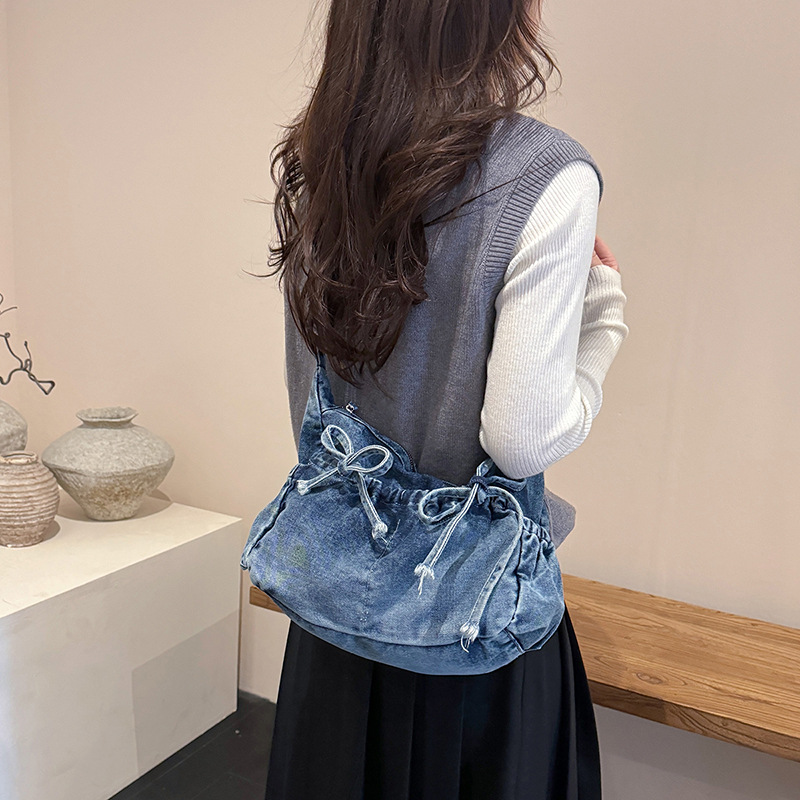 Women Large Denim Crossbody Ba - Women Bags Jeans recension och pris