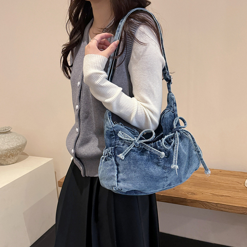 Women Large Denim Crossbody Ba - Women Bags Jeans recension och pris